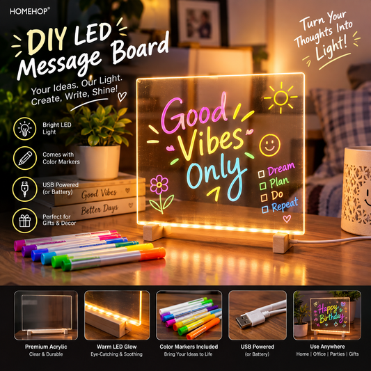 DIY LED Acrylic Writing Board