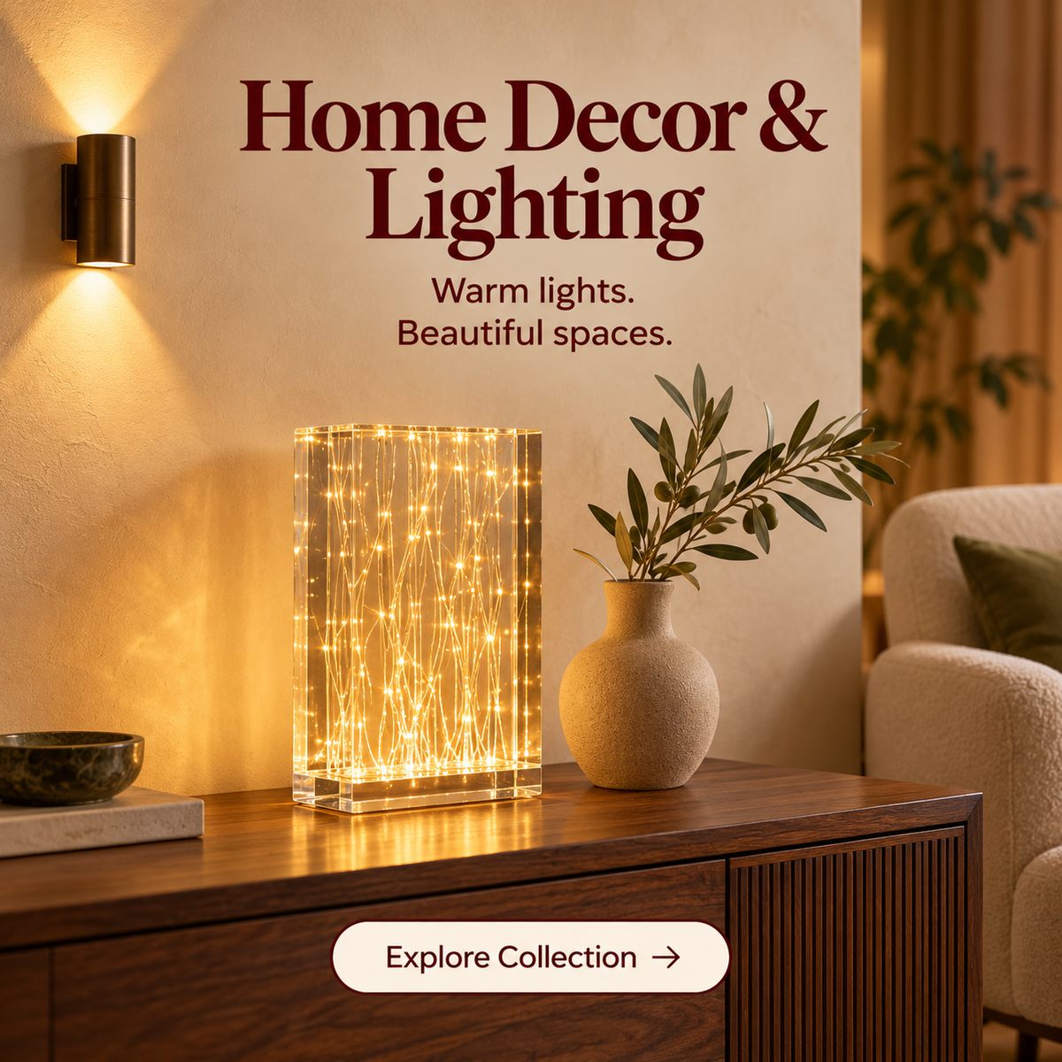 Home Decor & Lighting