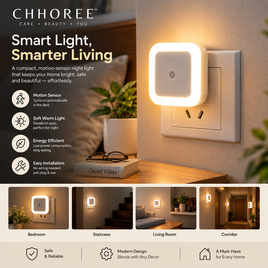 Motion Sensor Square Led Ceiling Light Flush Mount Garage Wall Lamp Warm White Light (Pack Of 2)