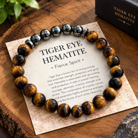Hematite Tiger Eye Bracelet