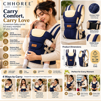 Chanak 4-in-1 Ergonomic Baby Mumma's Lap Baby Carrier