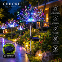 Seven Colors Gradient Solar Christmas Tree Light