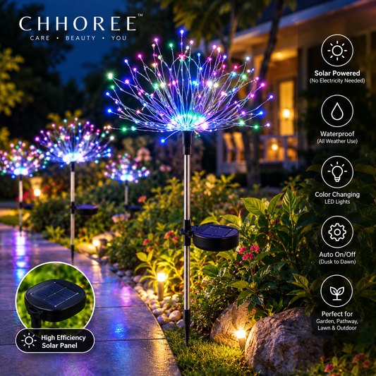 Seven Colors Gradient Solar Christmas Tree Light