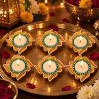 Decorative Diya Set