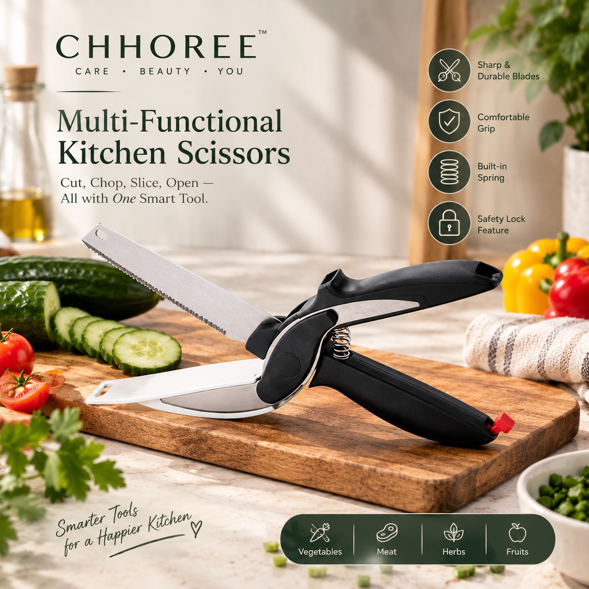 Clever Cutter Kitchen Knife